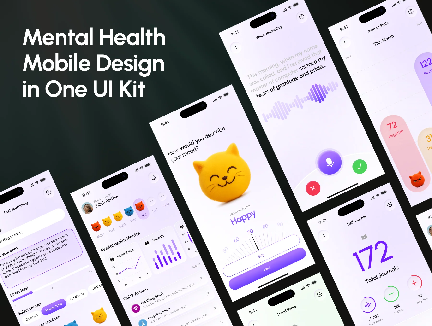 Conscio - Mental Health App Kit 3