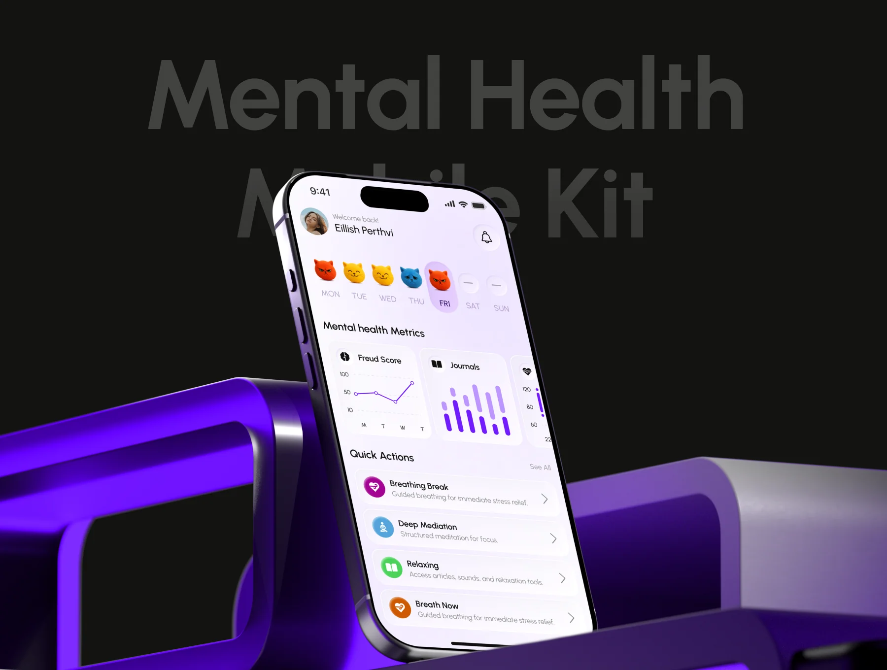 Conscio - Mental Health App Kit 5