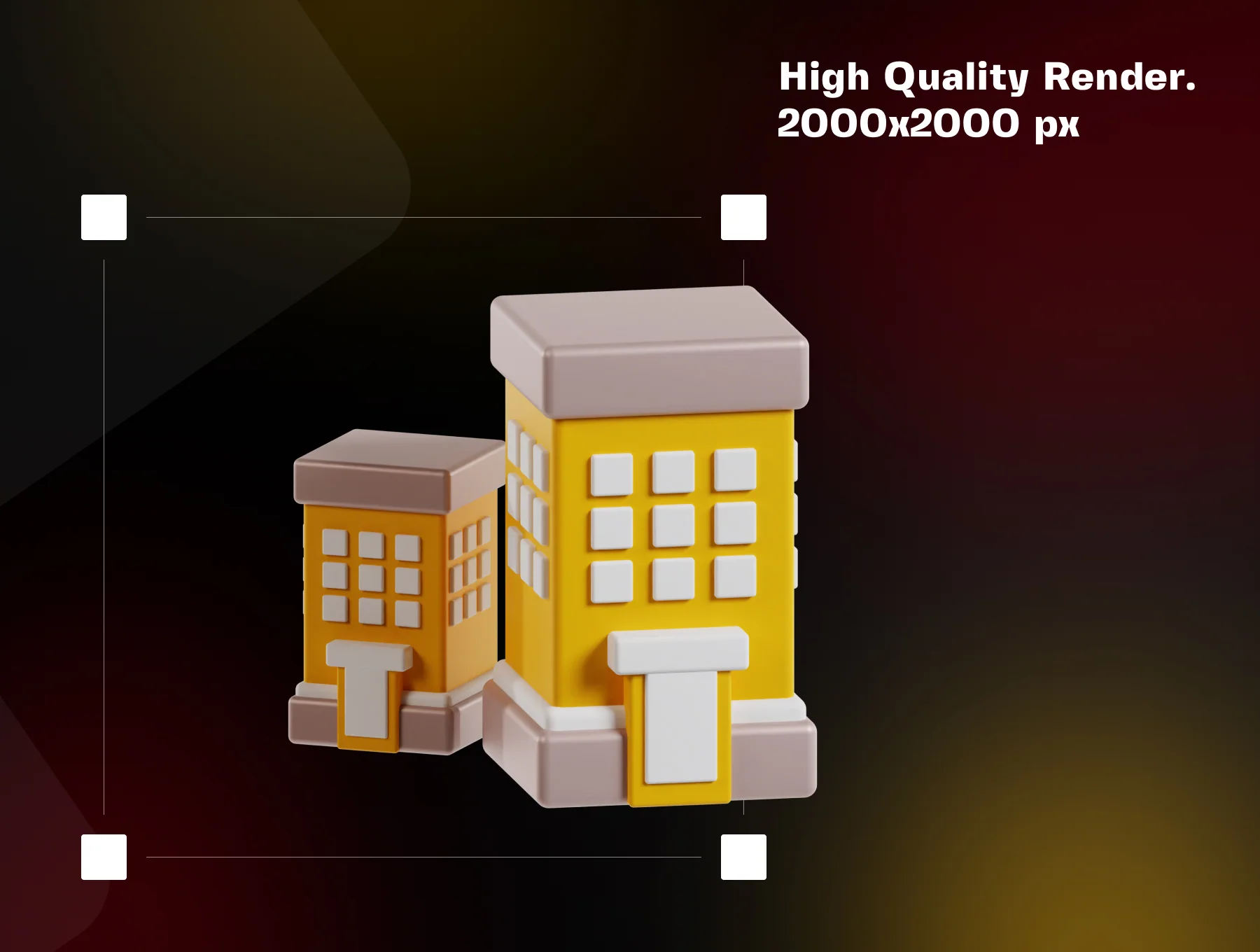 Construction 3D Icon Pack 3