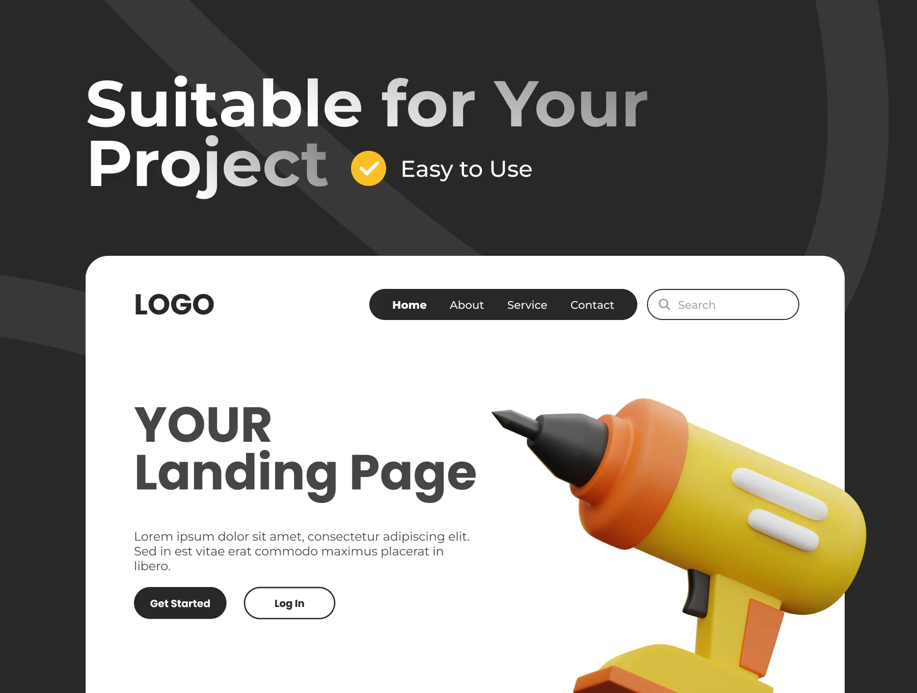 Construction 3D Icon Set 4