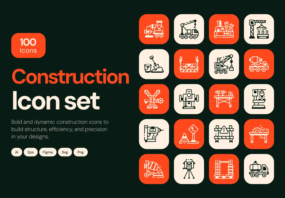 Construction Icon Collection