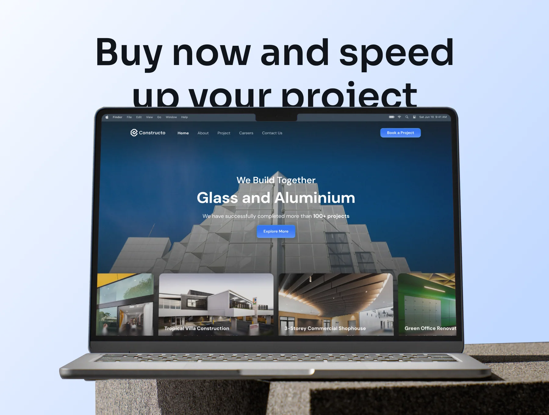 Constructo - Multipurpose Company Landing Page UI Kit 10