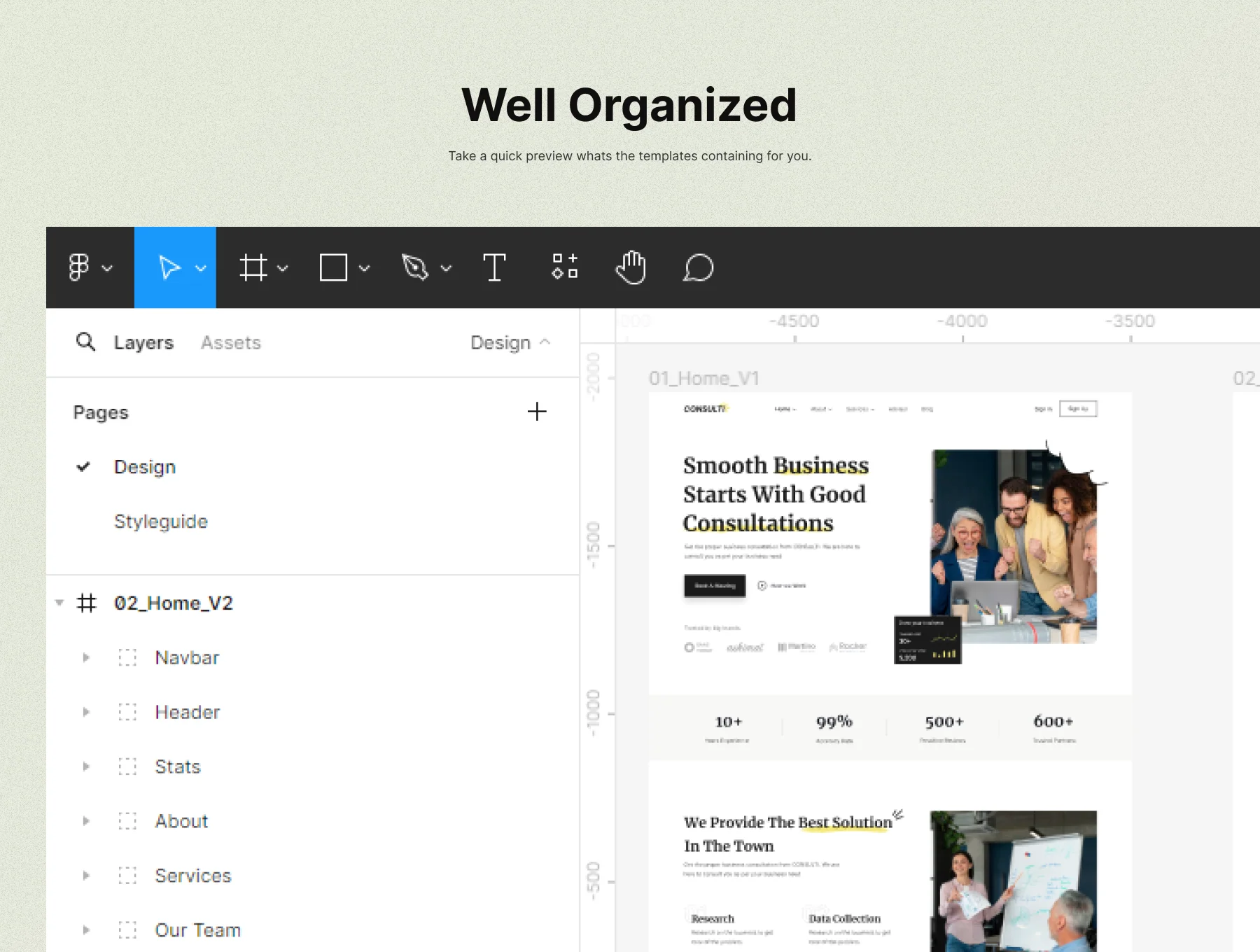Consulti - Business Consulting Website UI Kit 5