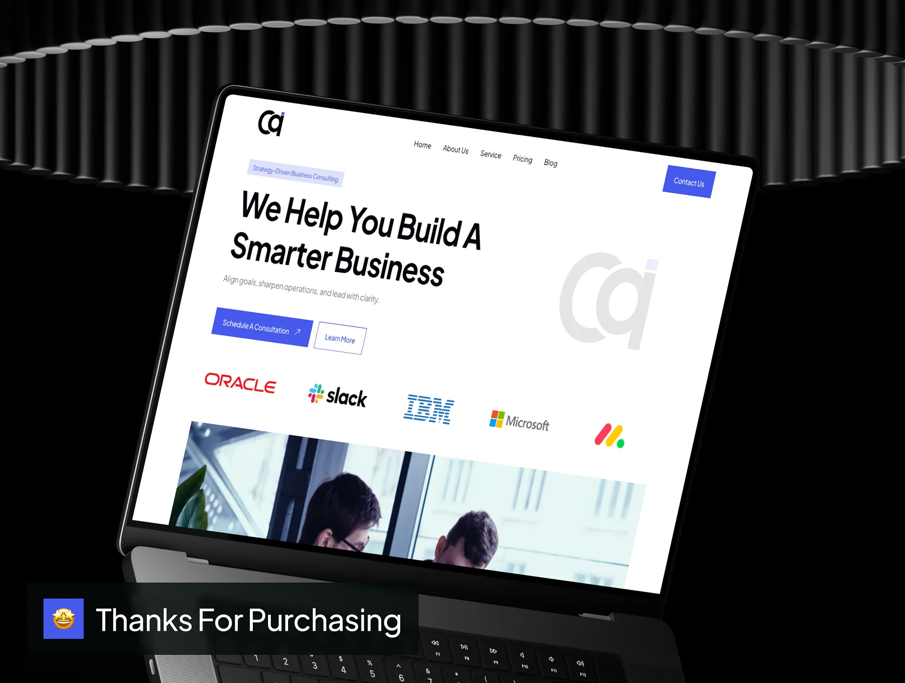 Consultiq - Business Consulting Website UI Kit 10