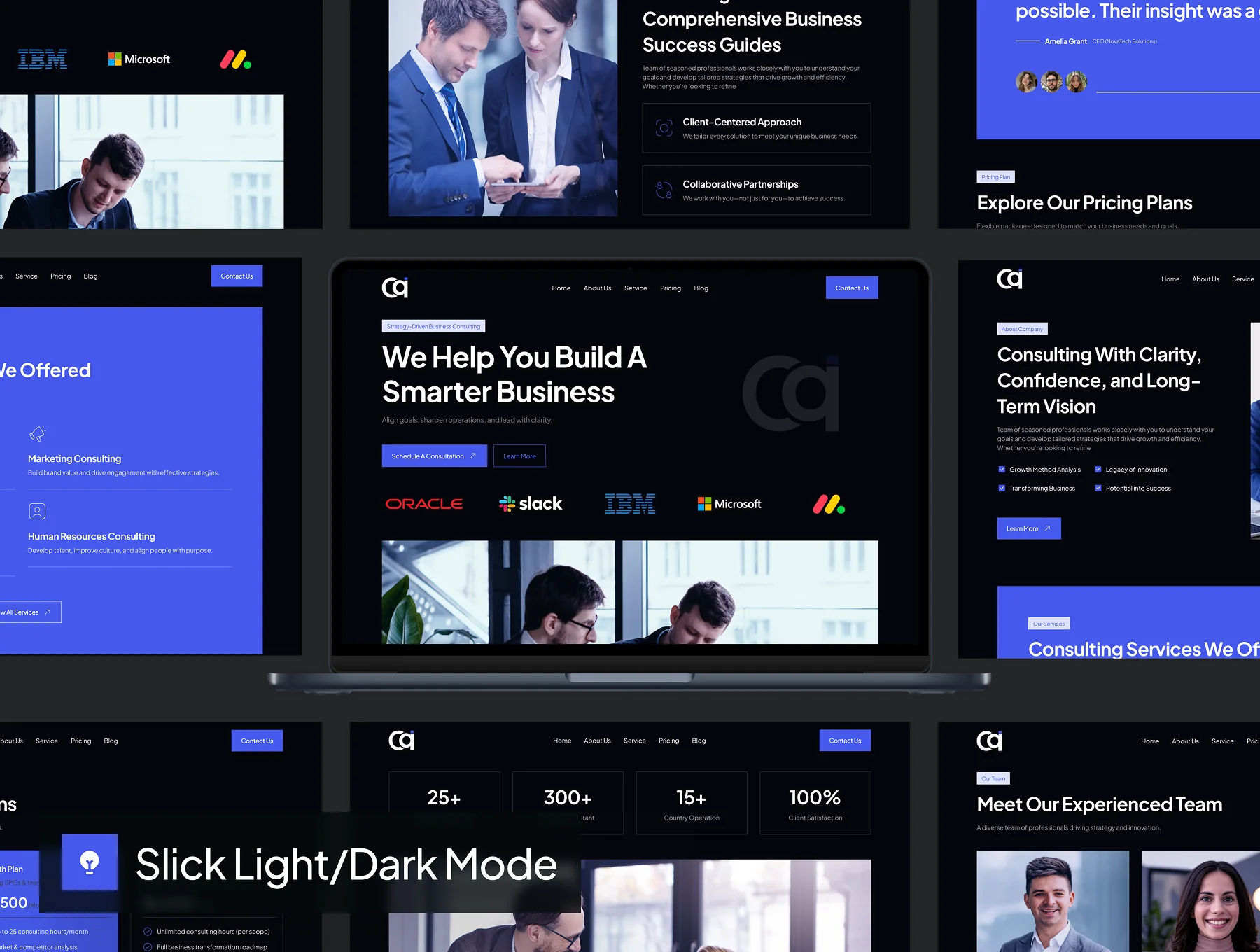 Consultiq - Business Consulting Website UI Kit 5