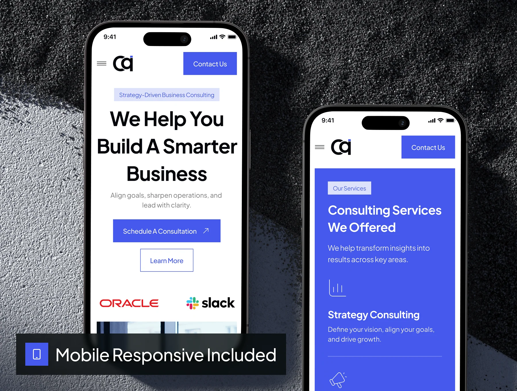 Consultiq - Business Consulting Website UI Kit 6