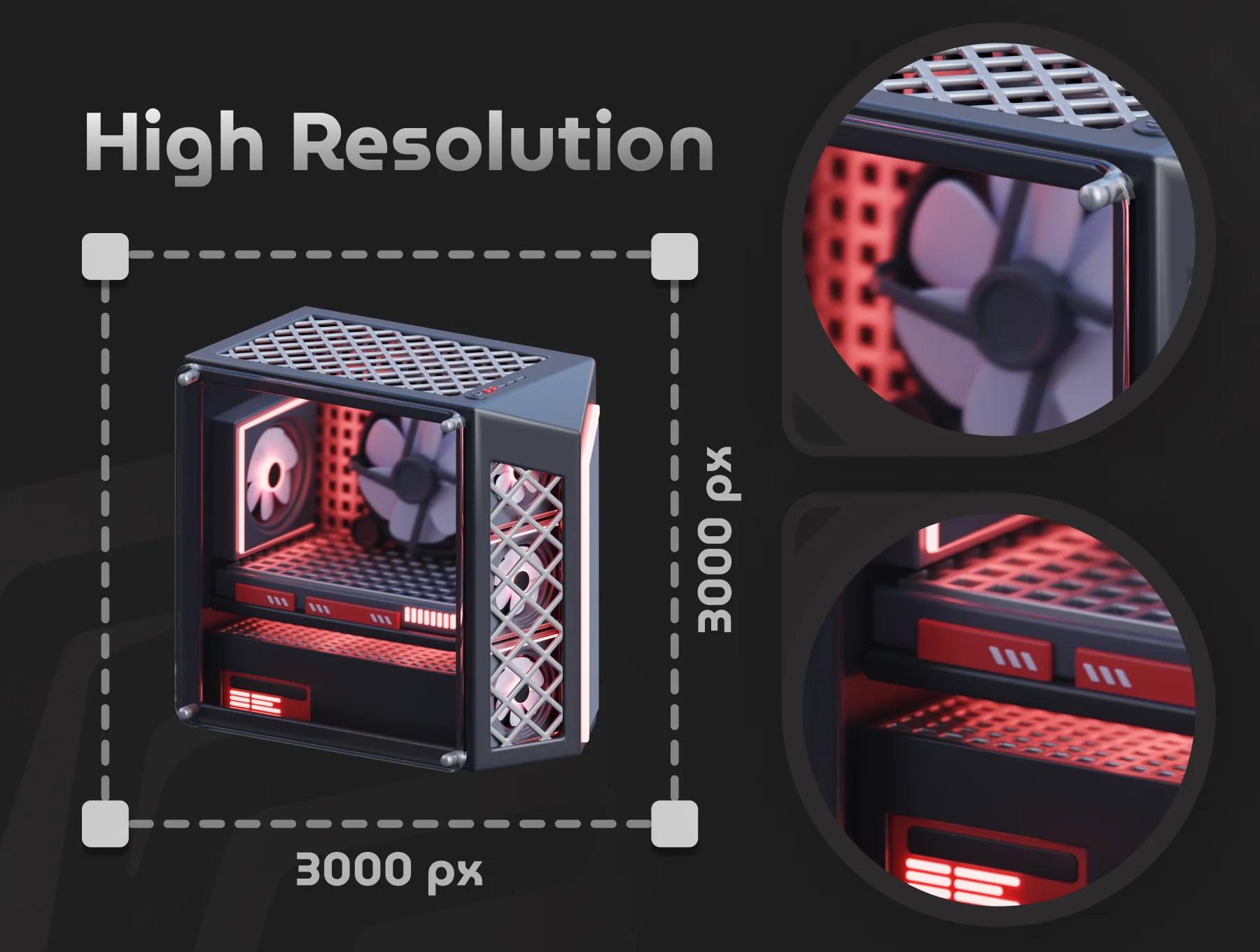 Content Creator 3D Icon Set 4