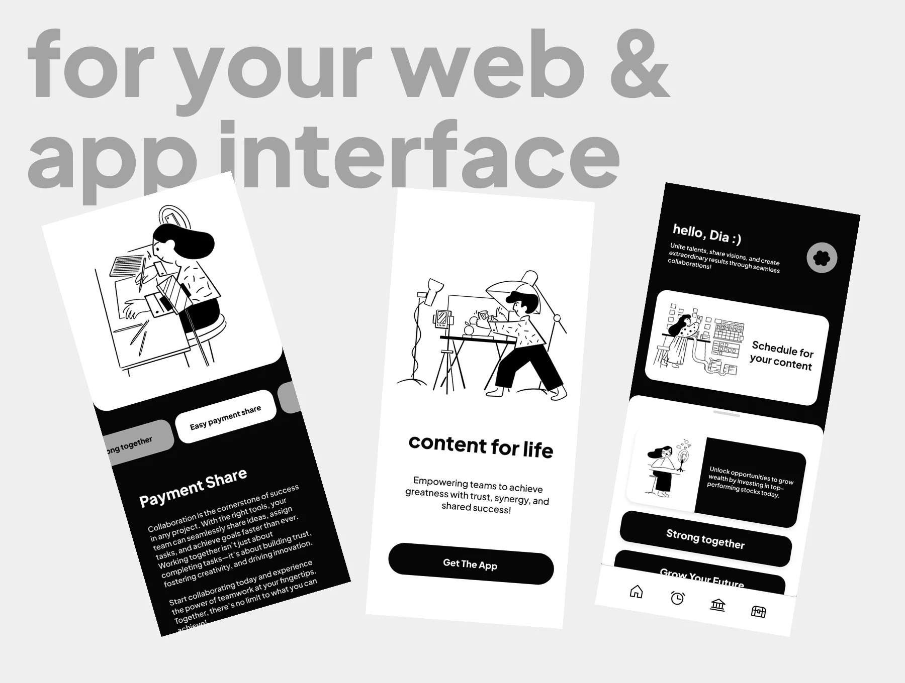 Content Creator Illustrations Notion Style 4