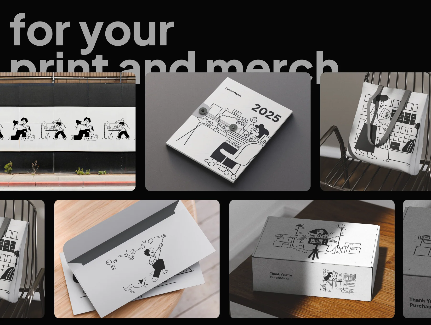 Content Creator Illustrations Notion Style 6