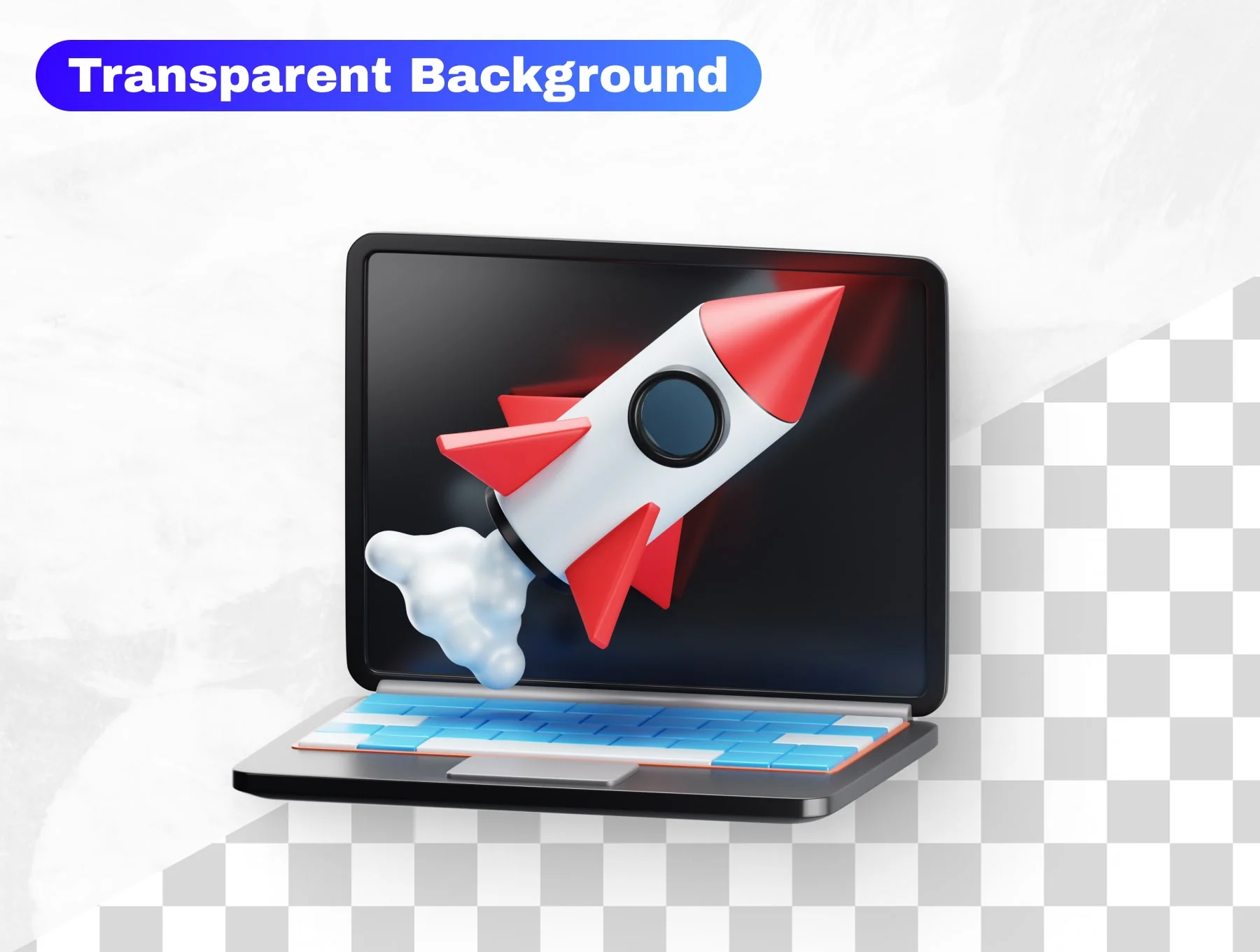 Content Management System 3D Icon Set 3