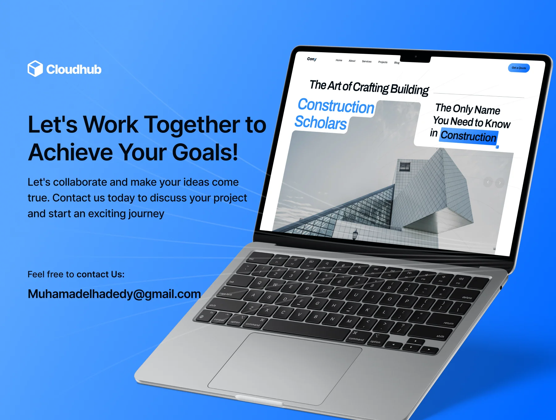 Cony -Construction Website Template 6