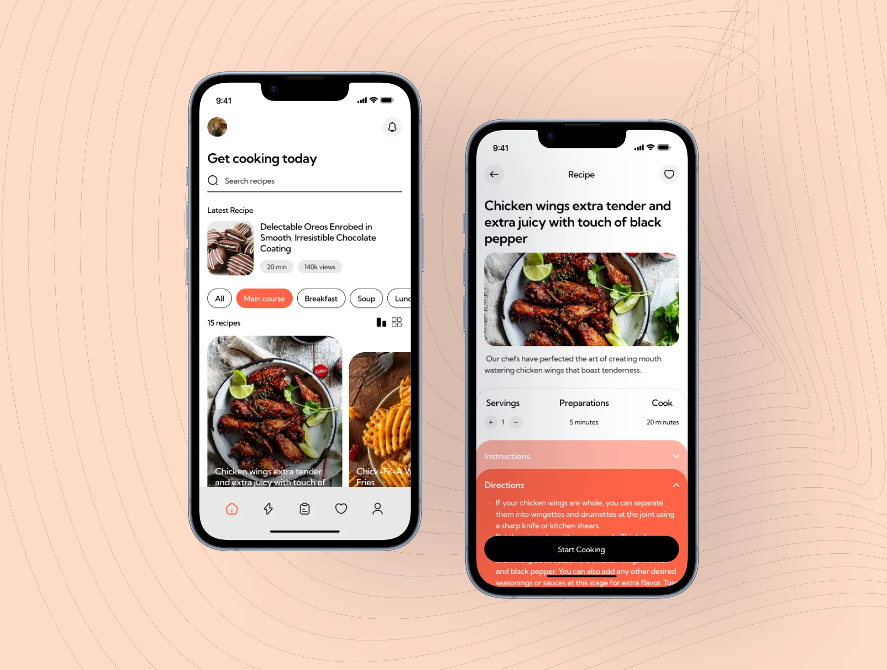 Cook Book - Recipe App UI Kit 4