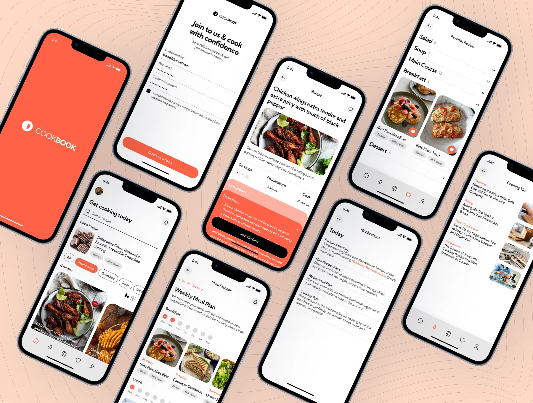 Cook Book - Recipe App UI Kit 6