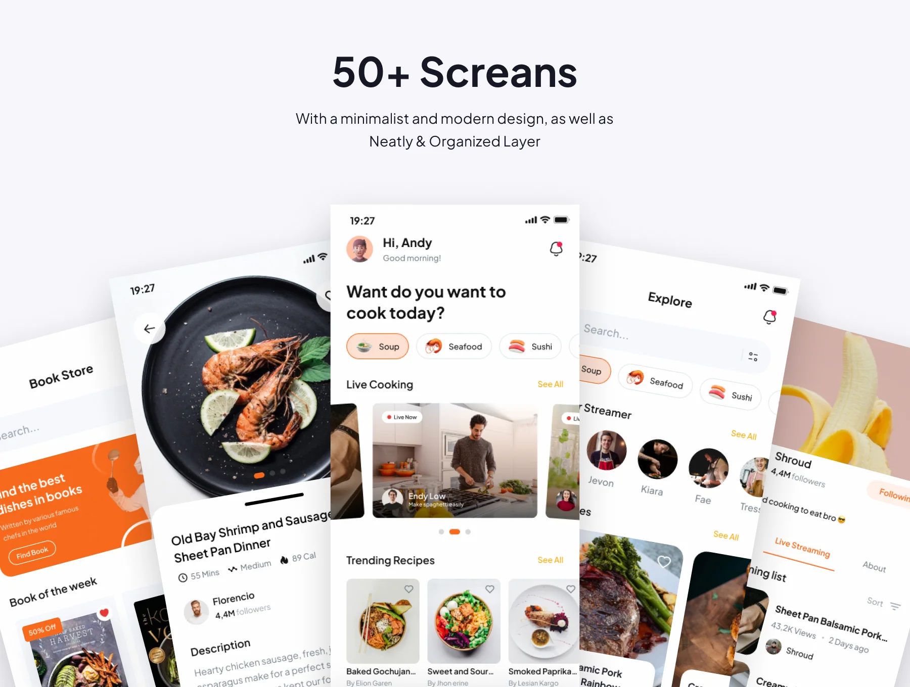 CookBok - Recipe & Book Store Premium UI KIts App 4