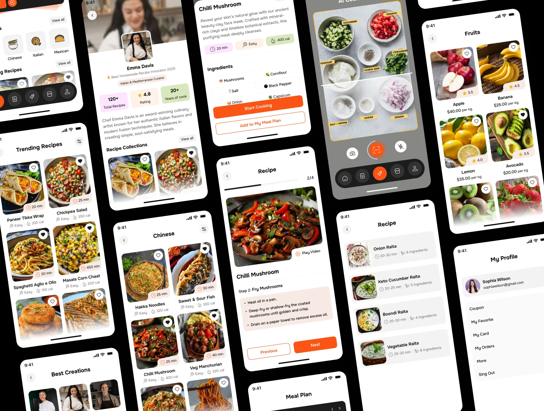 CookBook – Recipe Mobile App UI Kit 4