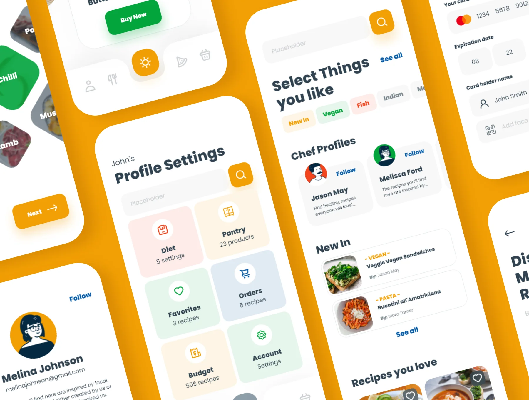 Cooki UI Kit design for Adobe XD 5