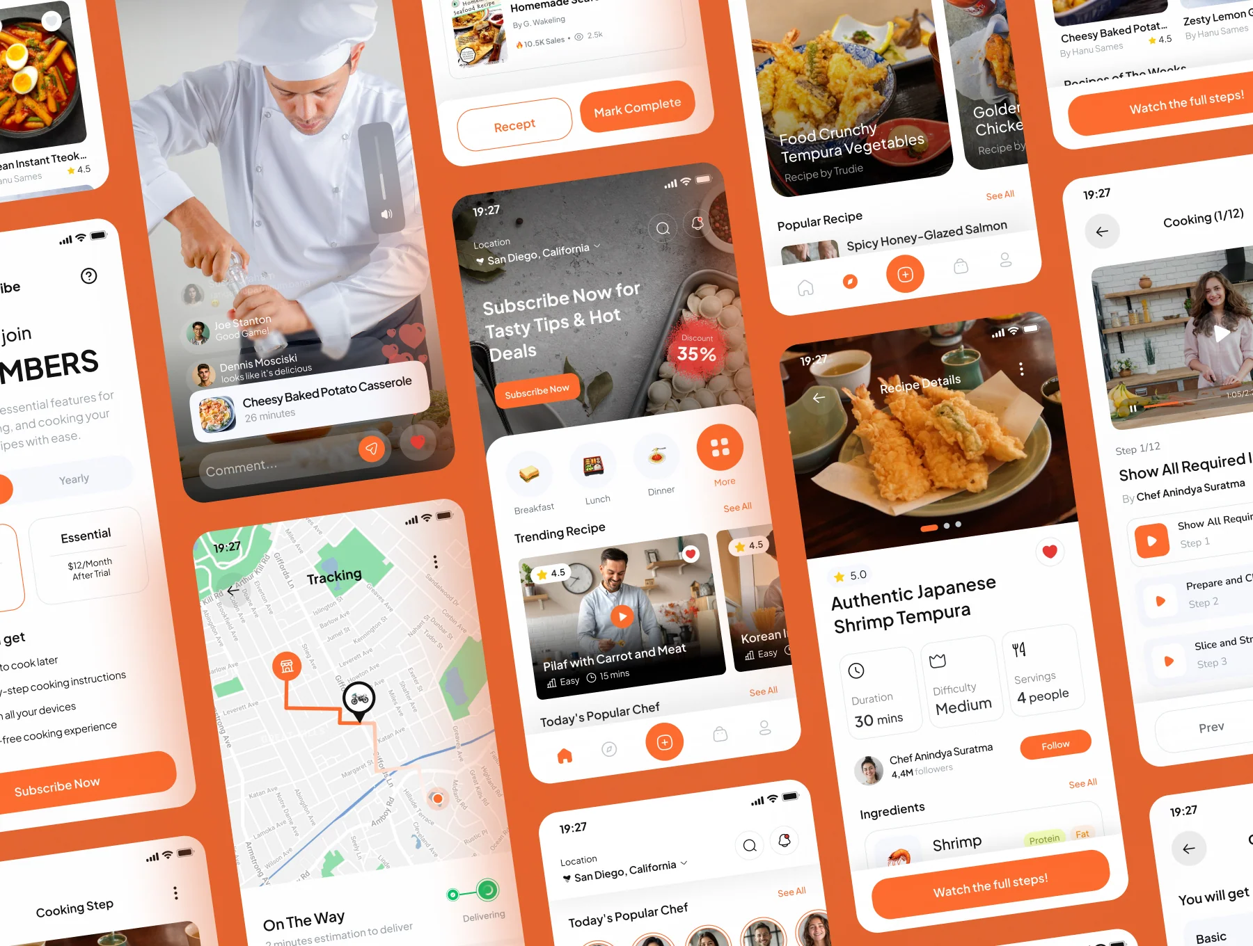 Cookin - Food Recipe App UI Kits 5
