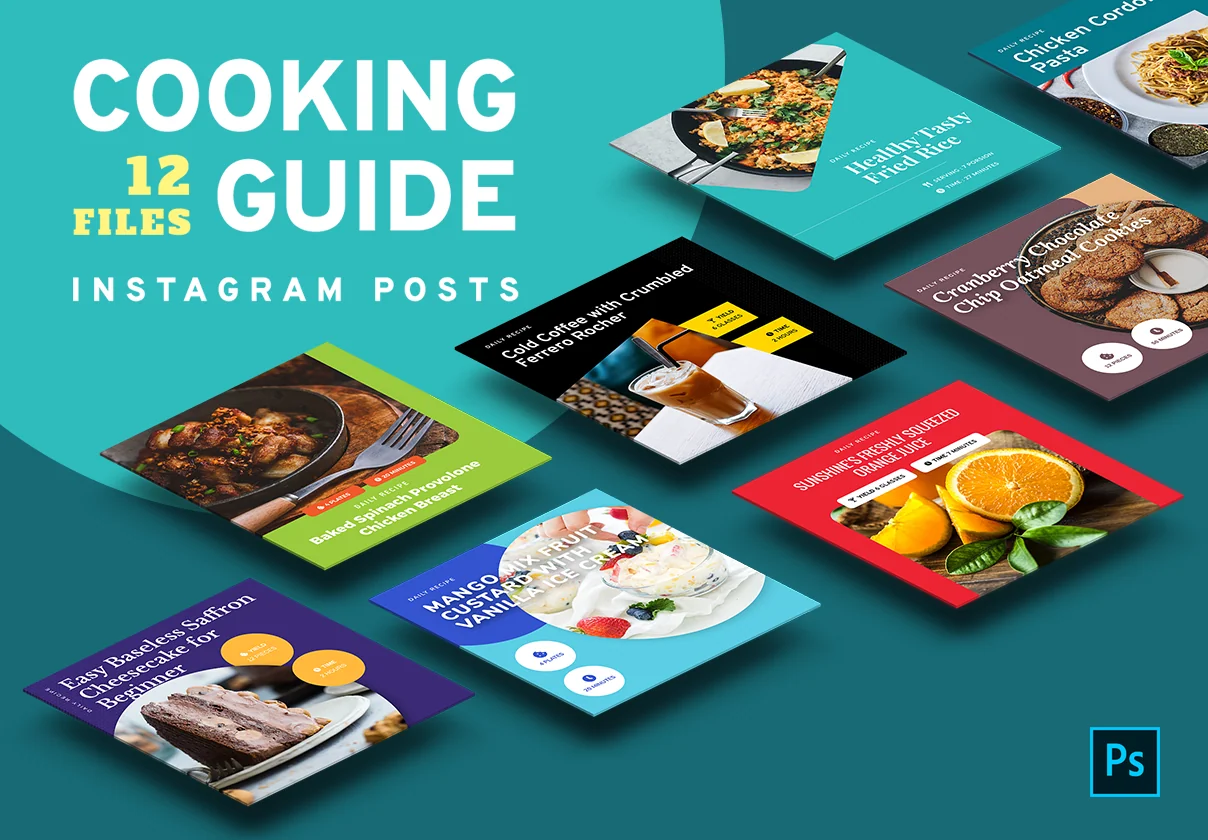 Cooking Guide Instagram Posts