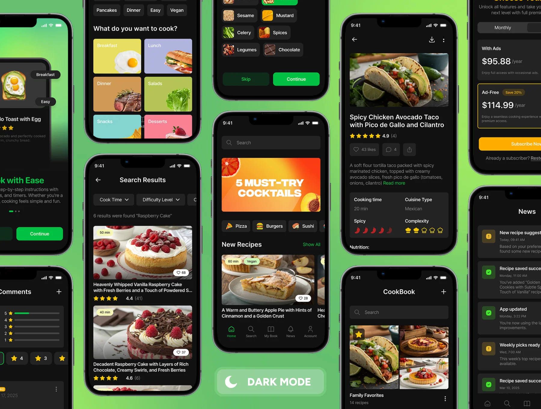 Cookio - Food Recepies App Ui Kit 5