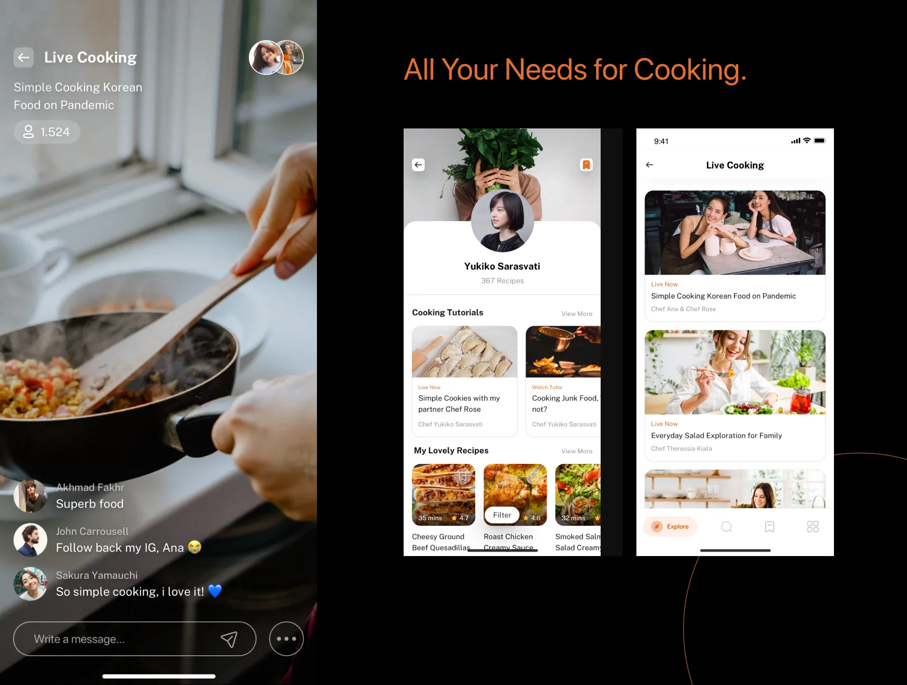 Cookly - Cooking Recipes App UI Kit