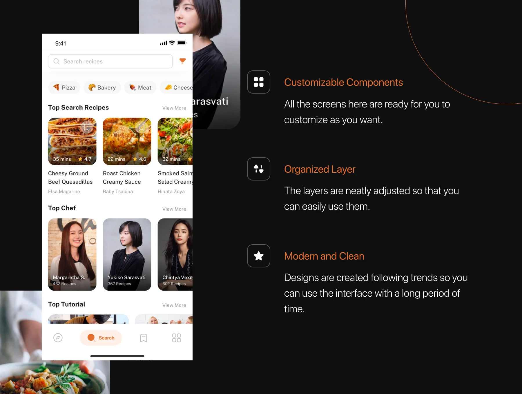 Cookly - Cooking Recipes App UI Kit 2