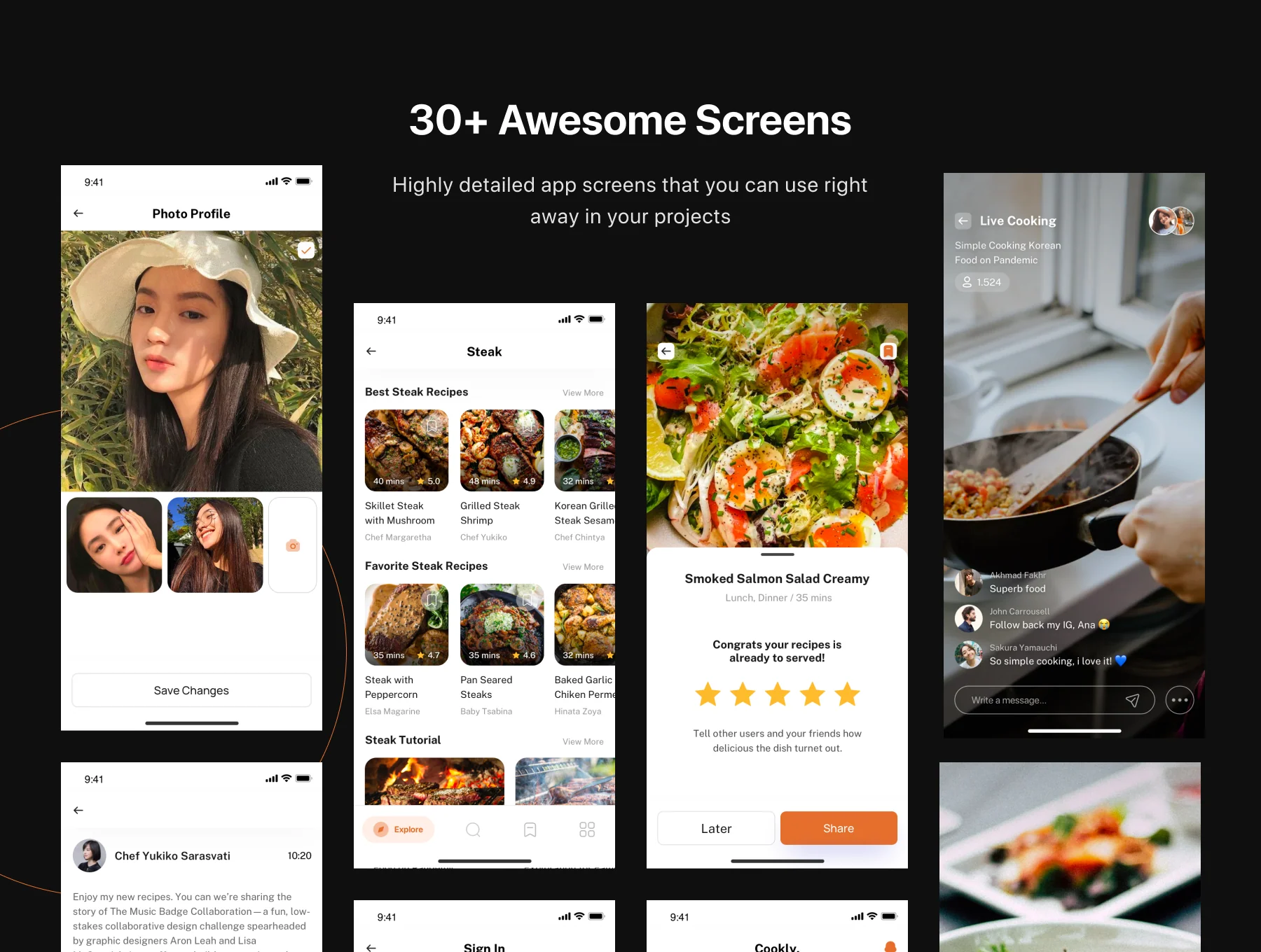 Cookly - Cooking Recipes App UI Kit 5