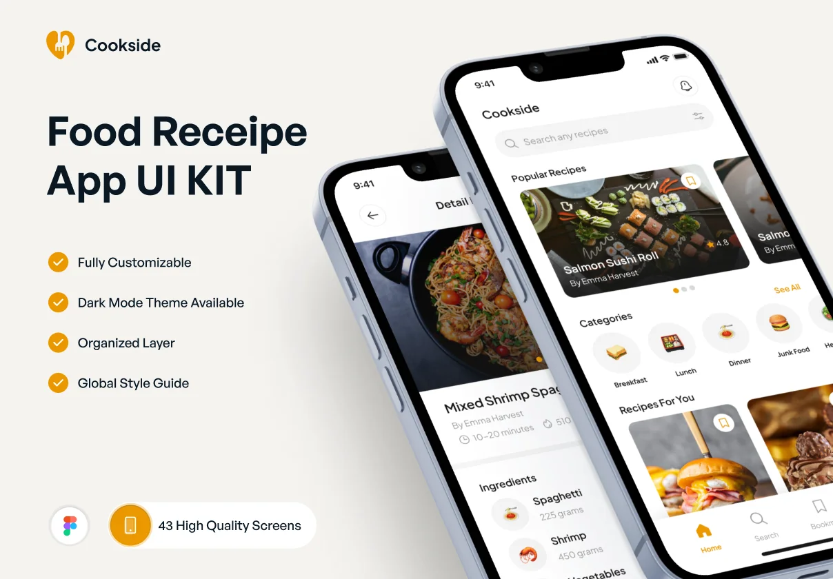 CookSide - Food Recipe App