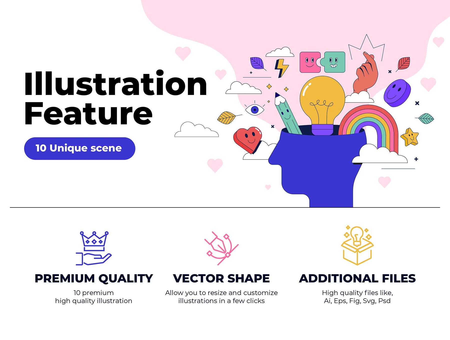 Cool Trendy UI Illustrations design 2