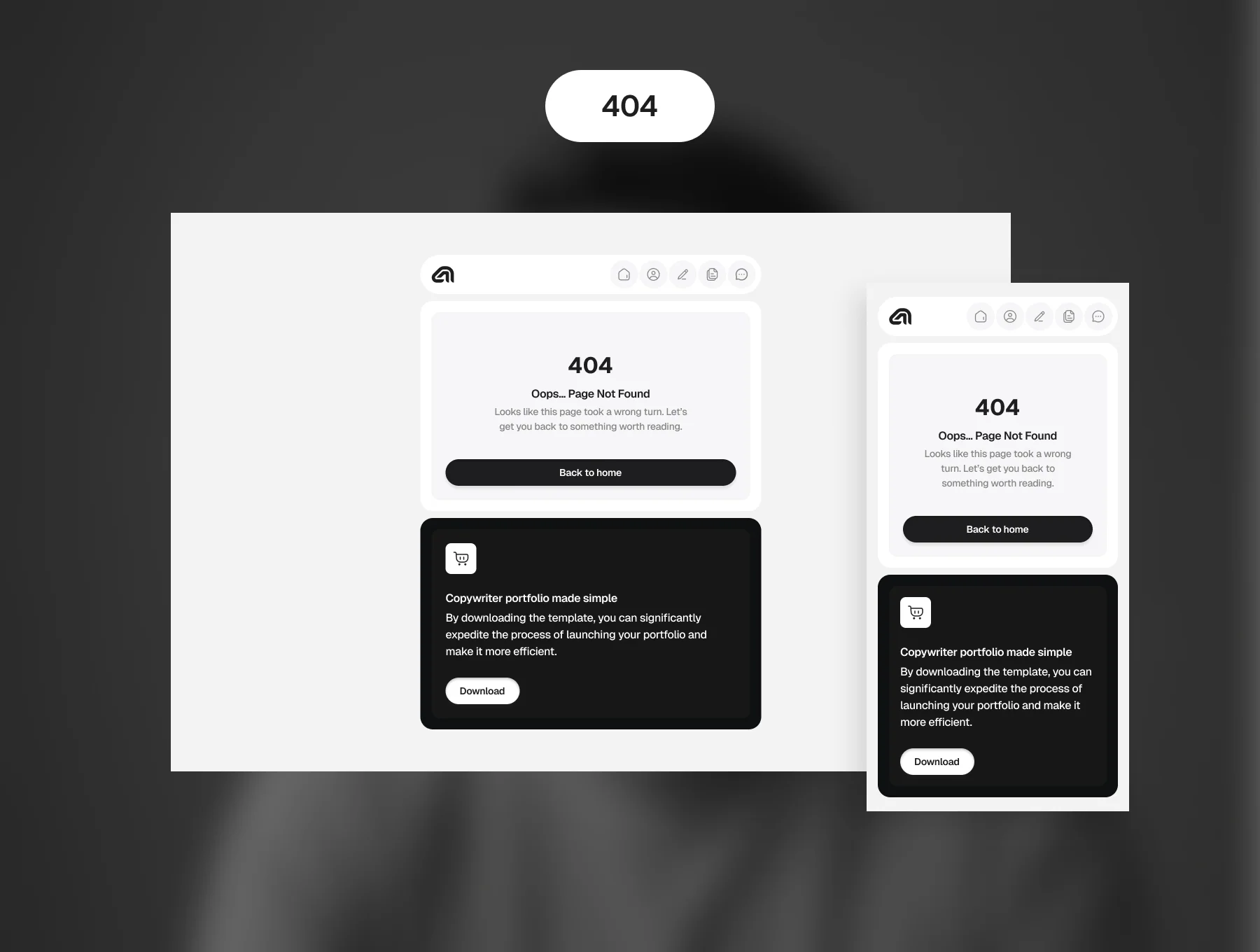 Copycrest - Copywriter Portfolio Website Template 8