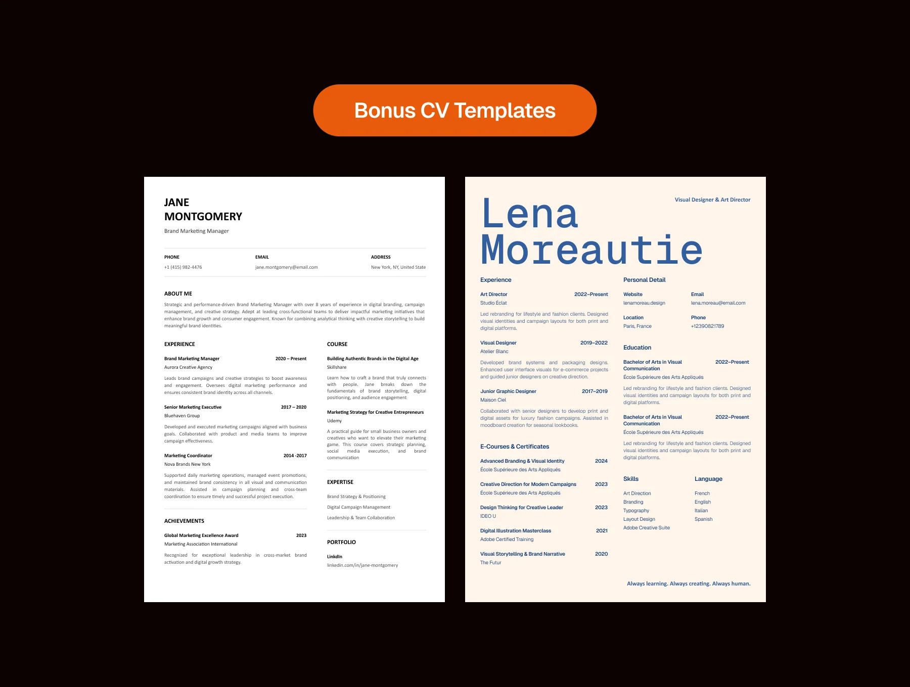 Copyseen - Copywriter Portfolio Website Template