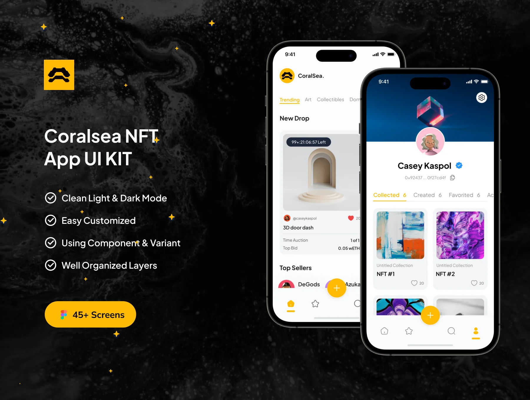 CoralSea NFT UI KIT