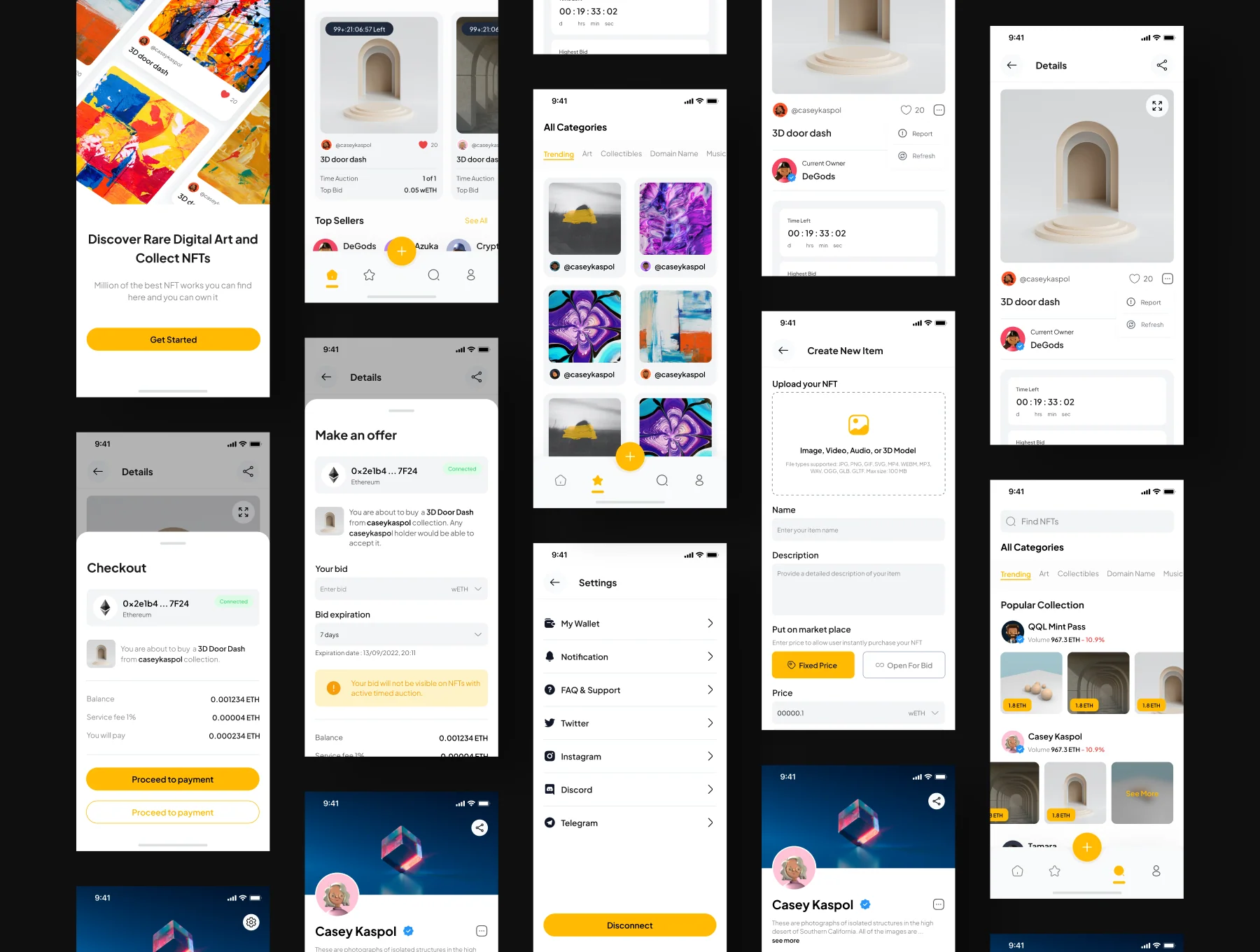 CoralSea NFT UI KIT 5