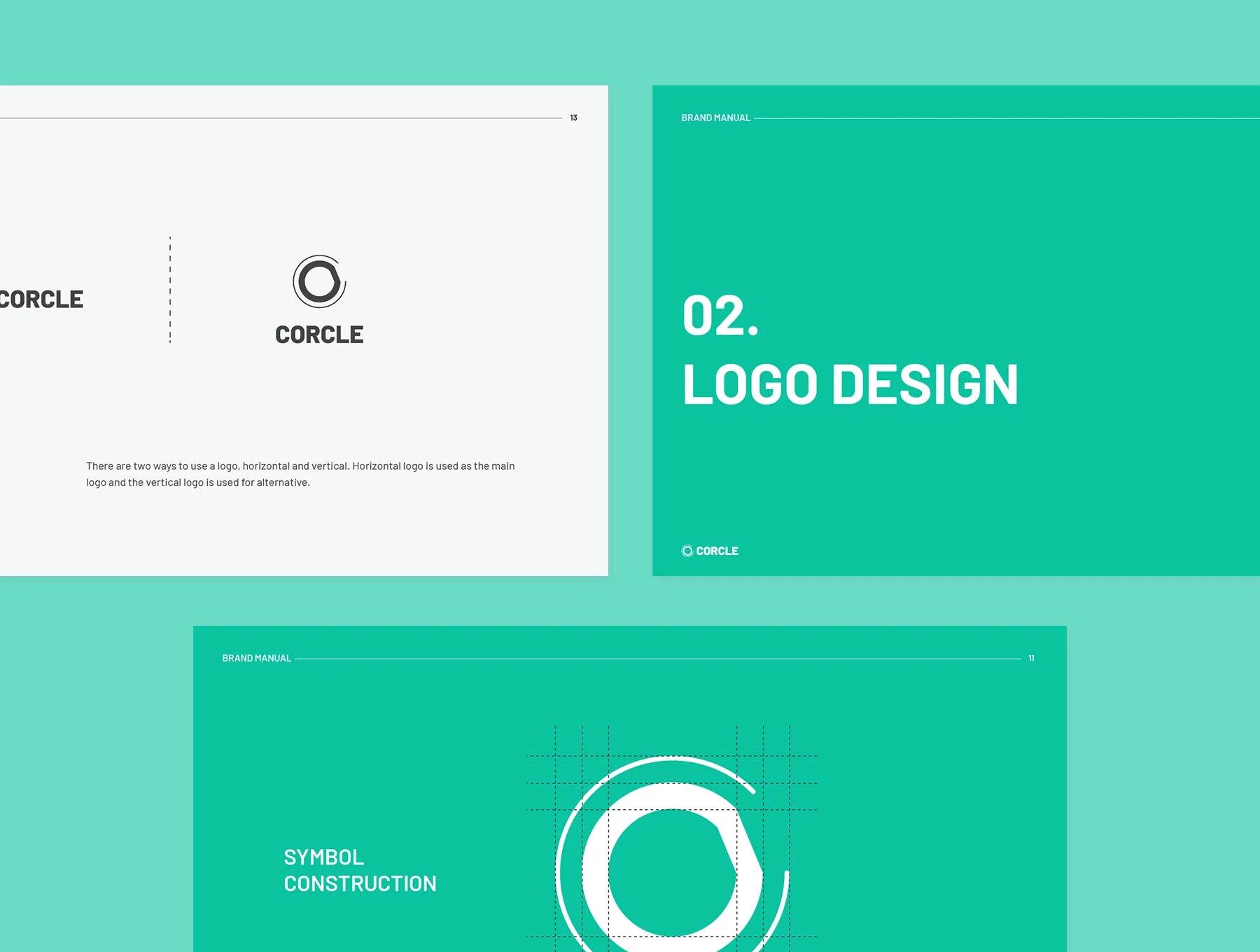 Corcle - Brand Manual Template 3