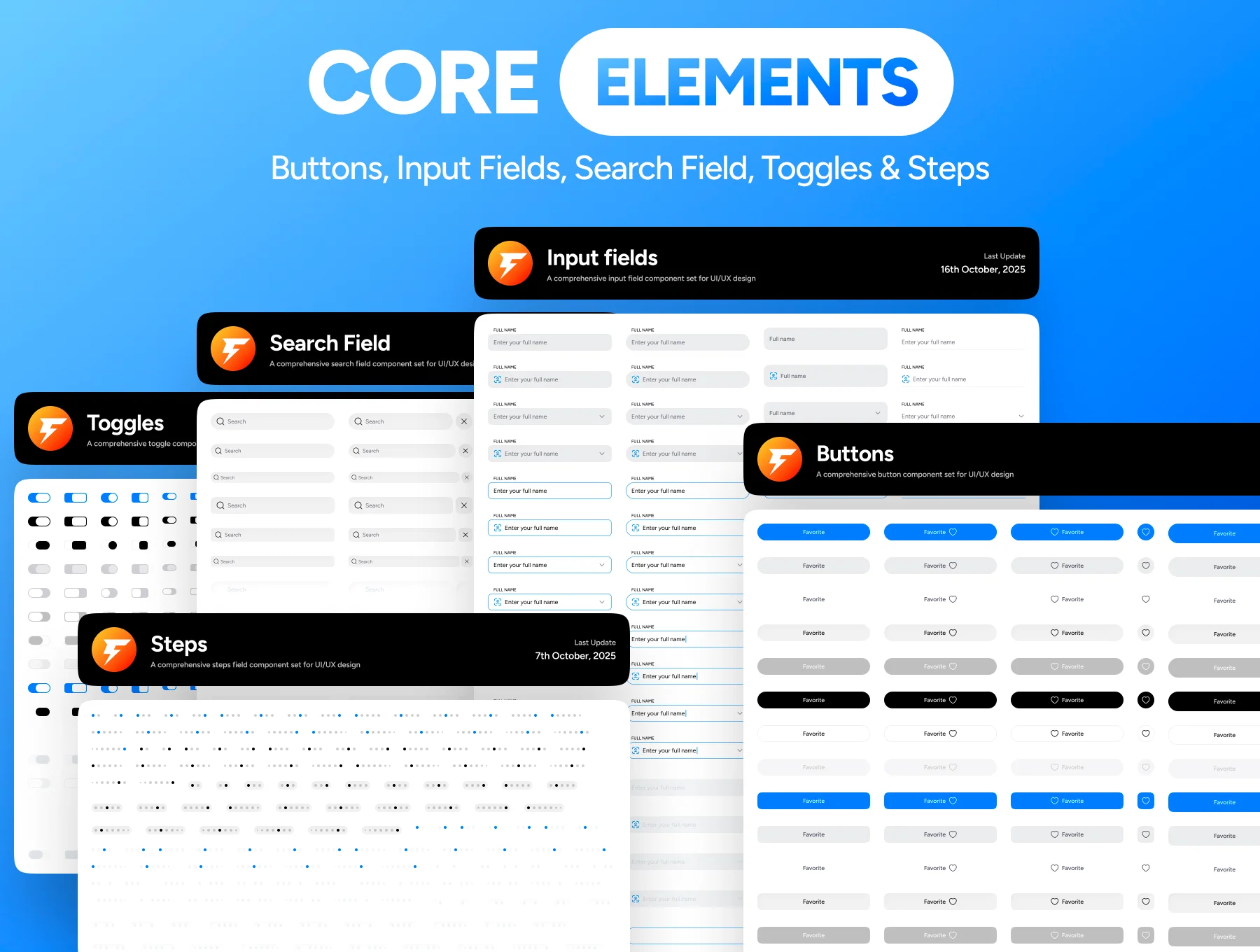 Core UI 17 Pro | iPhone 17 Pro Mobile UI Kit Design System with Liquid Glass 2