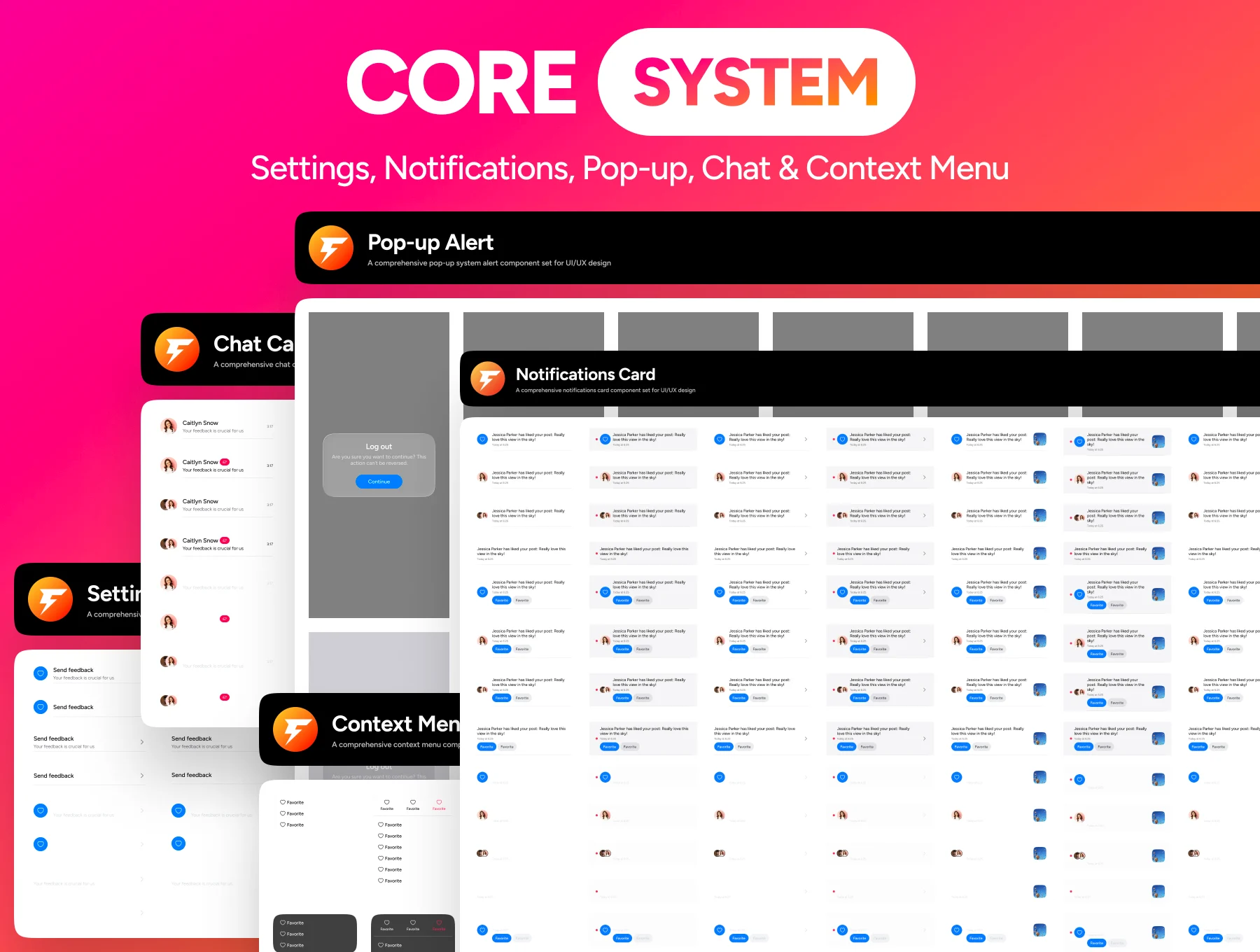 Core UI 17 Pro | iPhone 17 Pro Mobile UI Kit Design System with Liquid Glass 4