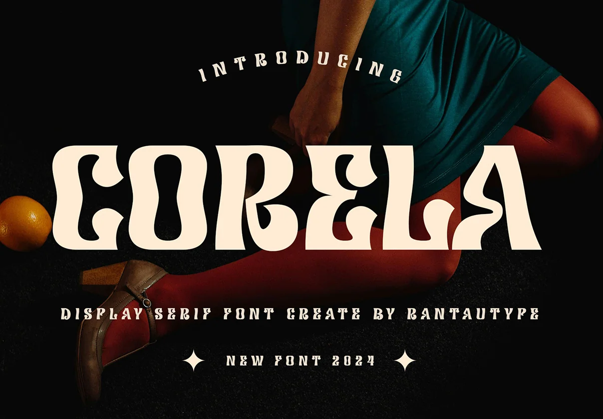 Corela Elegant Display Font