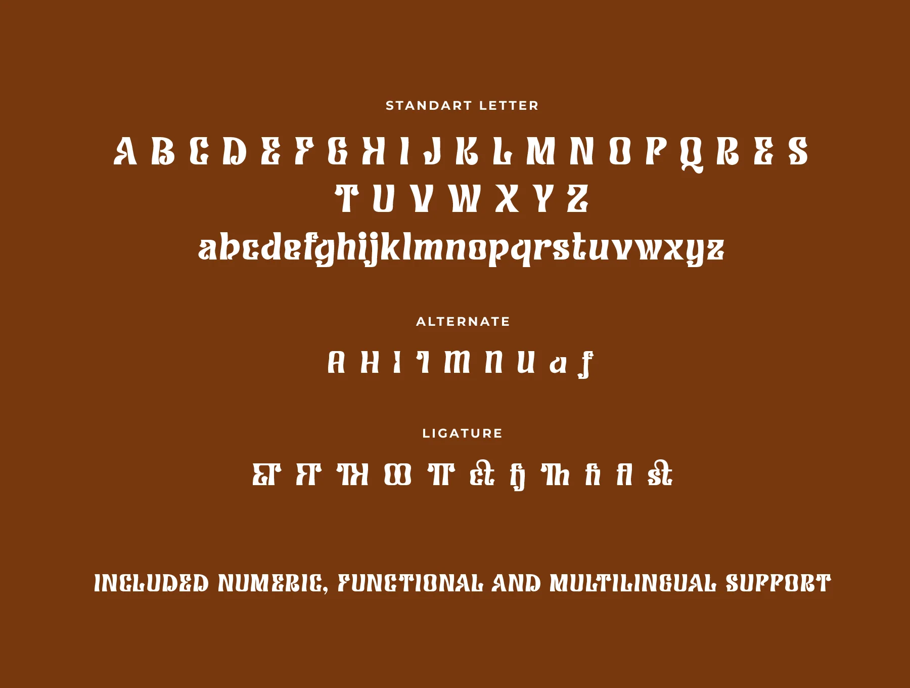 Corela Elegant Display Font 8
