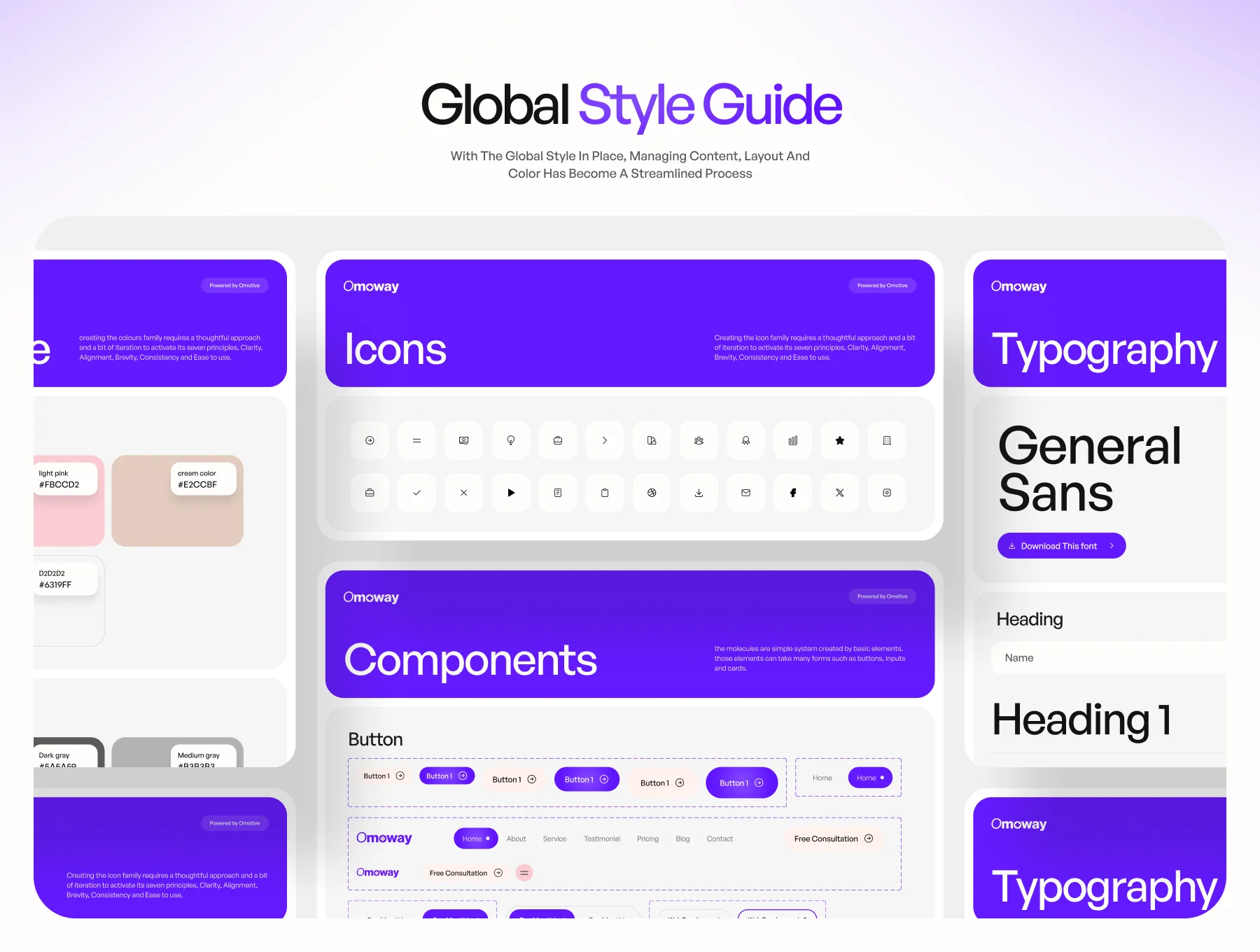 Corporate Agency Website UI Kit 6