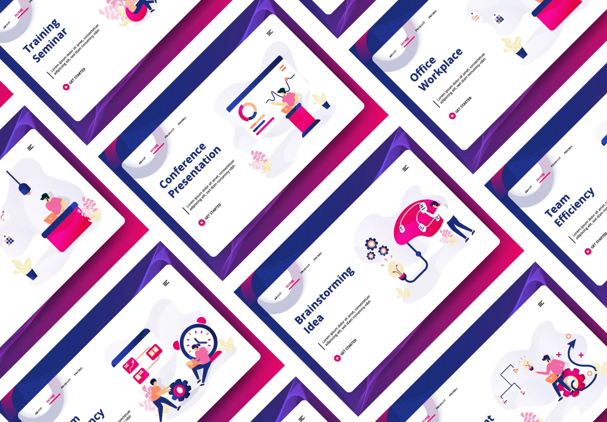 Corporate Management sets Illustration vol 1
