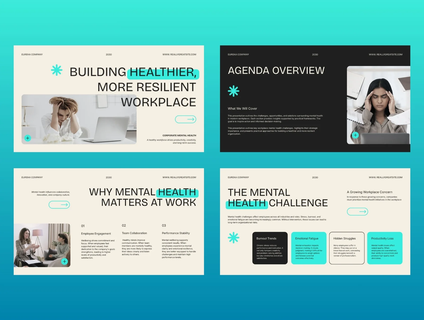 Corporate Mental Health & Workplace Wellbeing Presentation 5