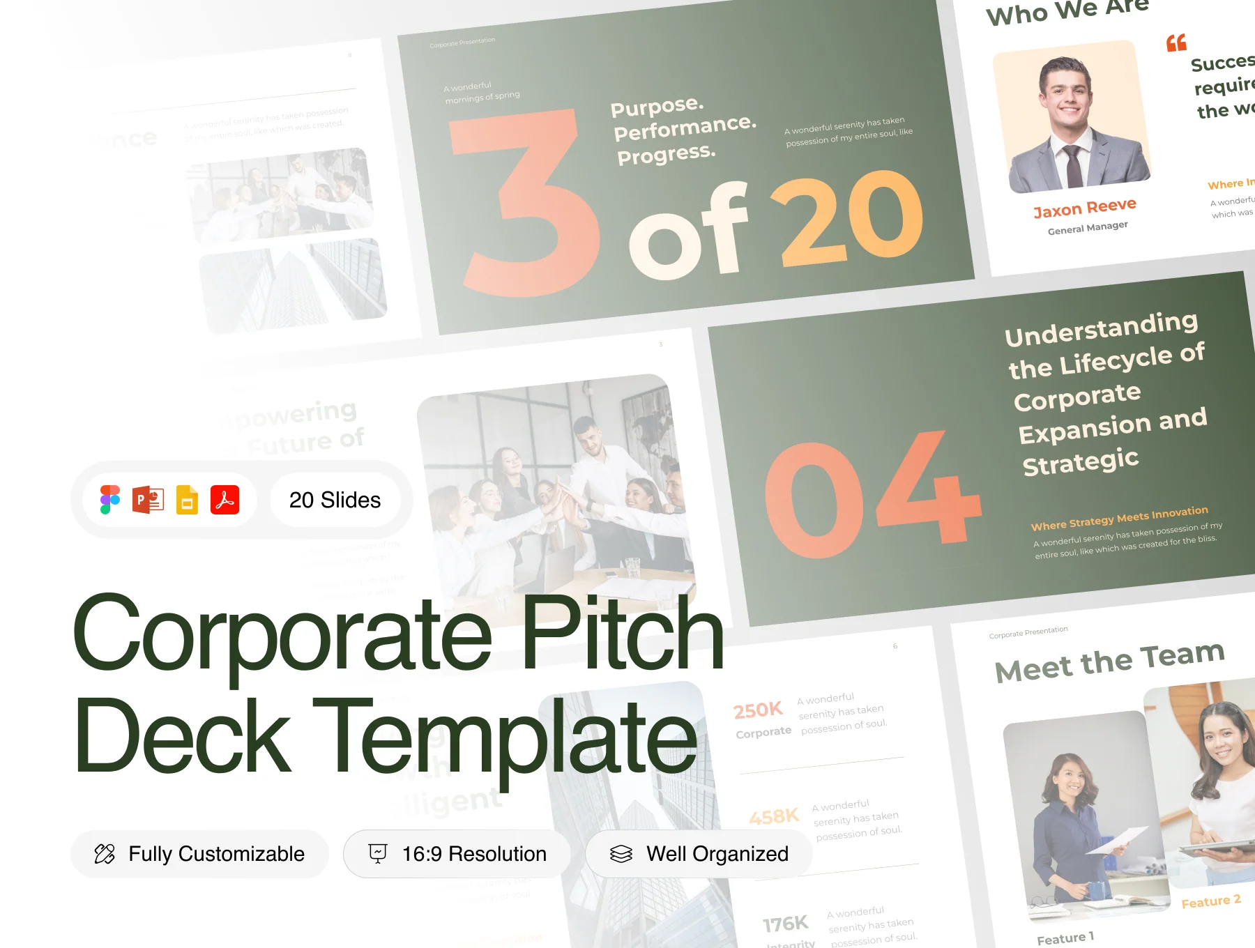 Corporate Pitch Deck Template