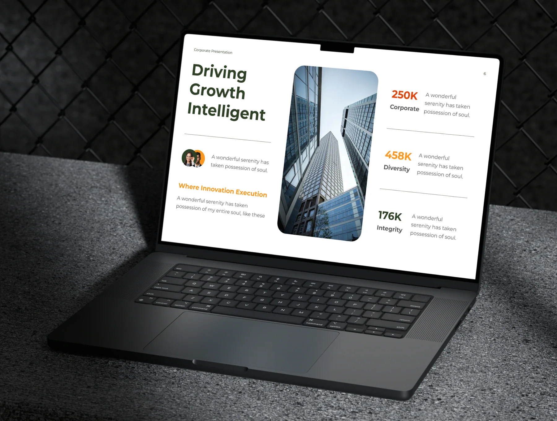 Corporate Pitch Deck Template 5