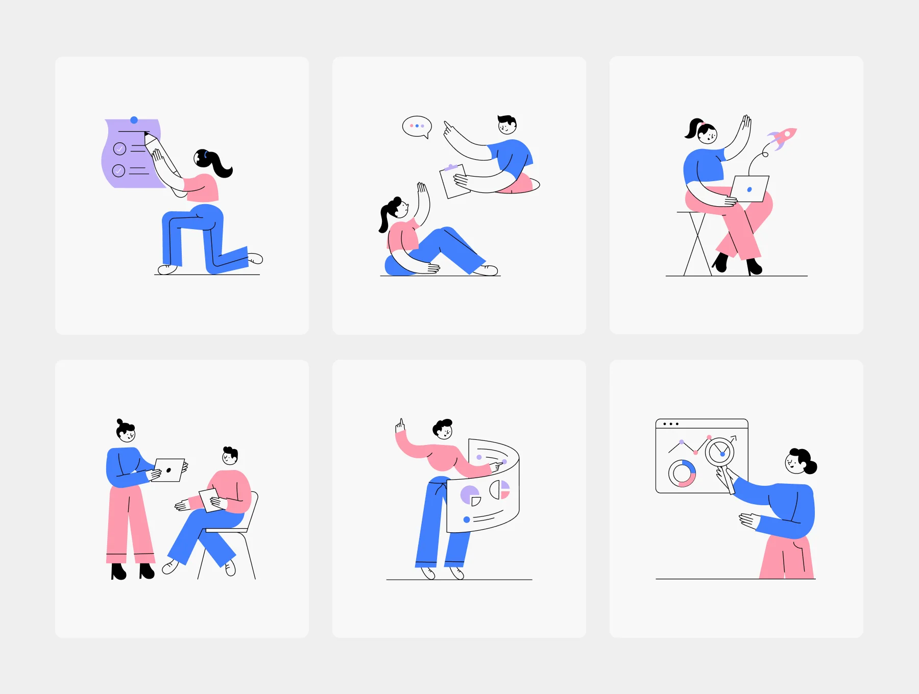 Corporate Solutions Illustrations Bundle 10