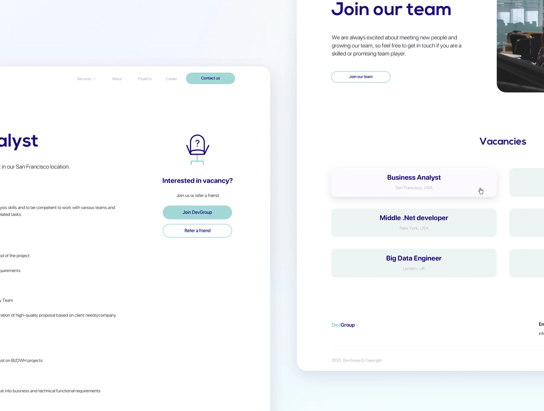 Corporate website Design Template 4