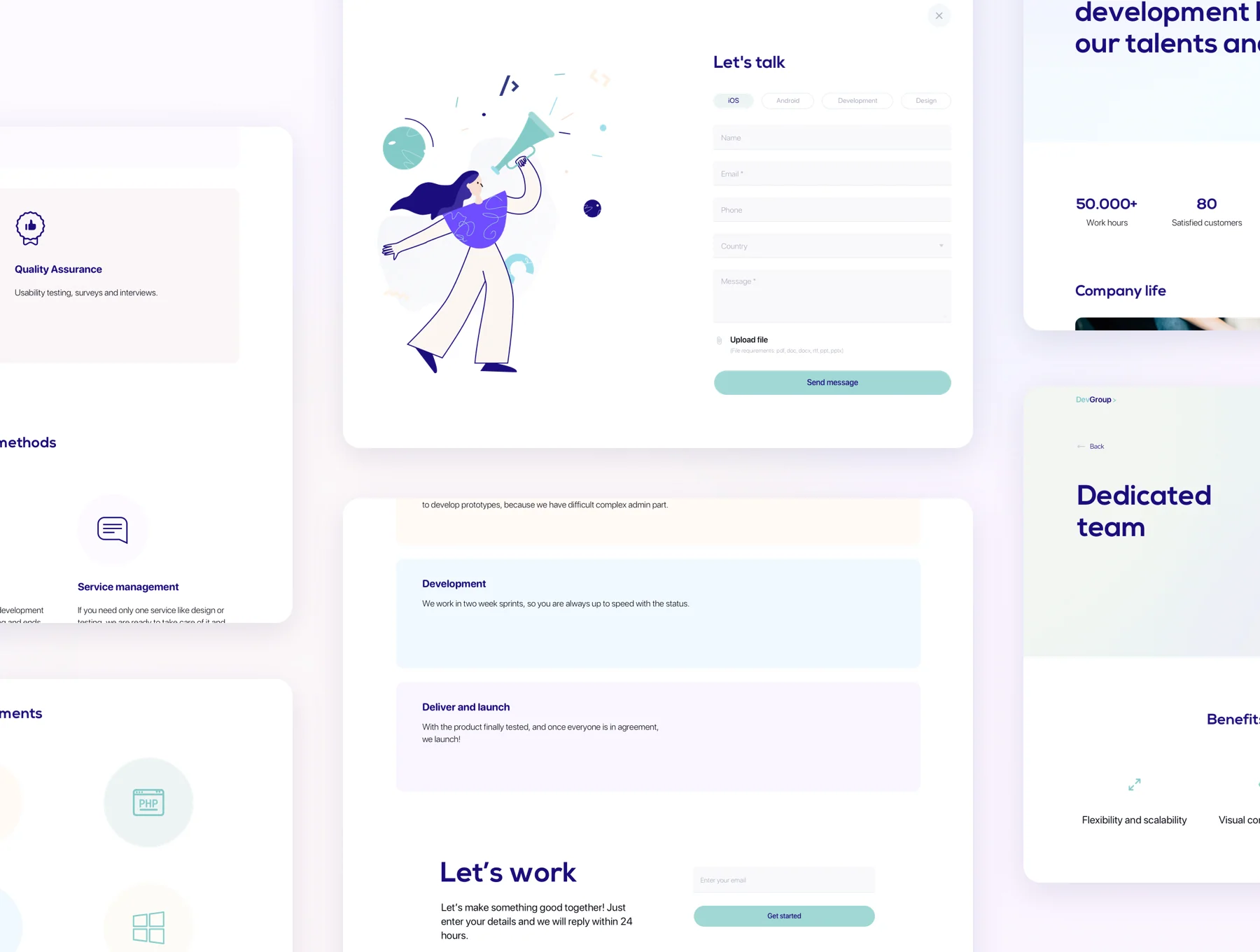 Corporate website Design Template 5