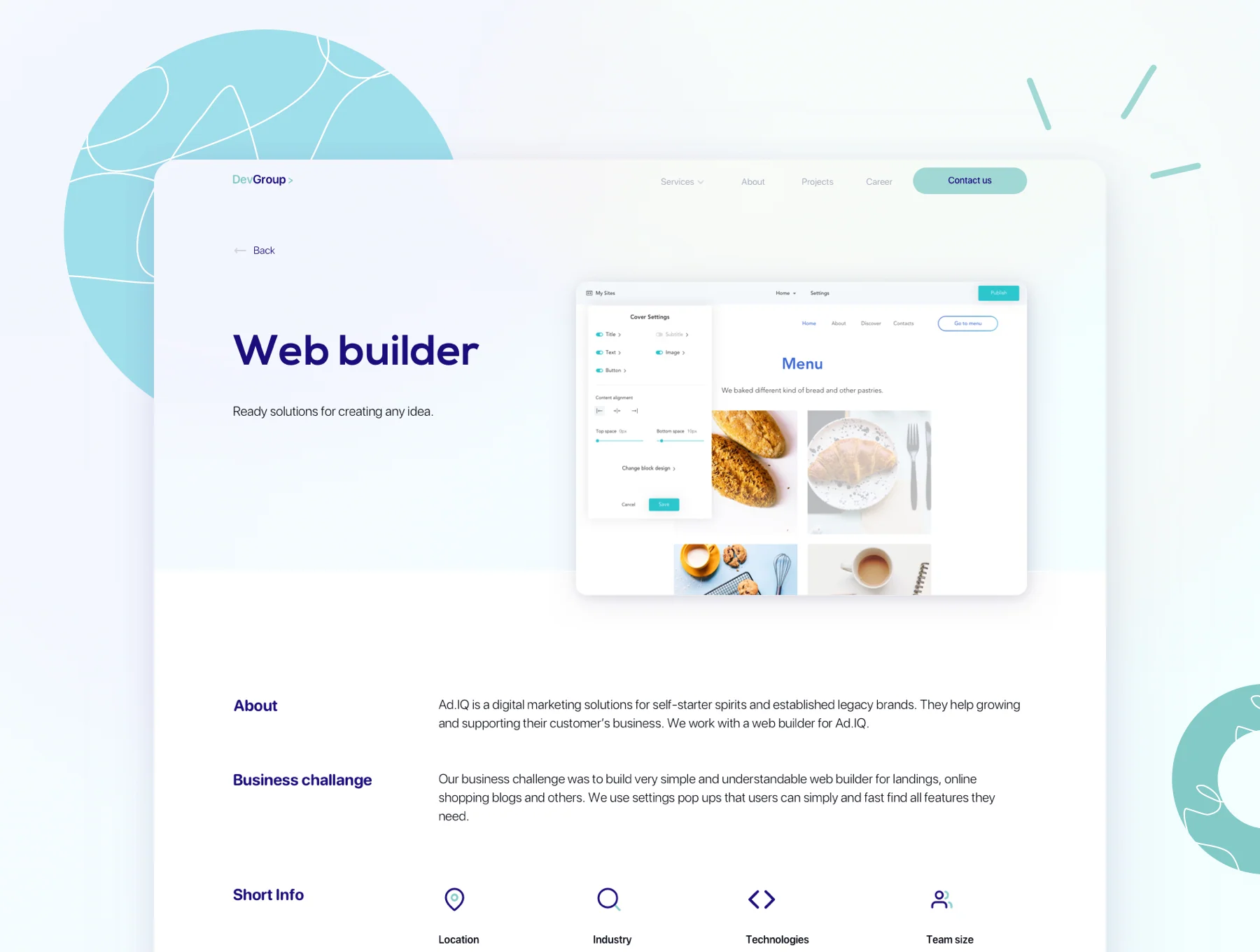 Corporate website Design Template 6