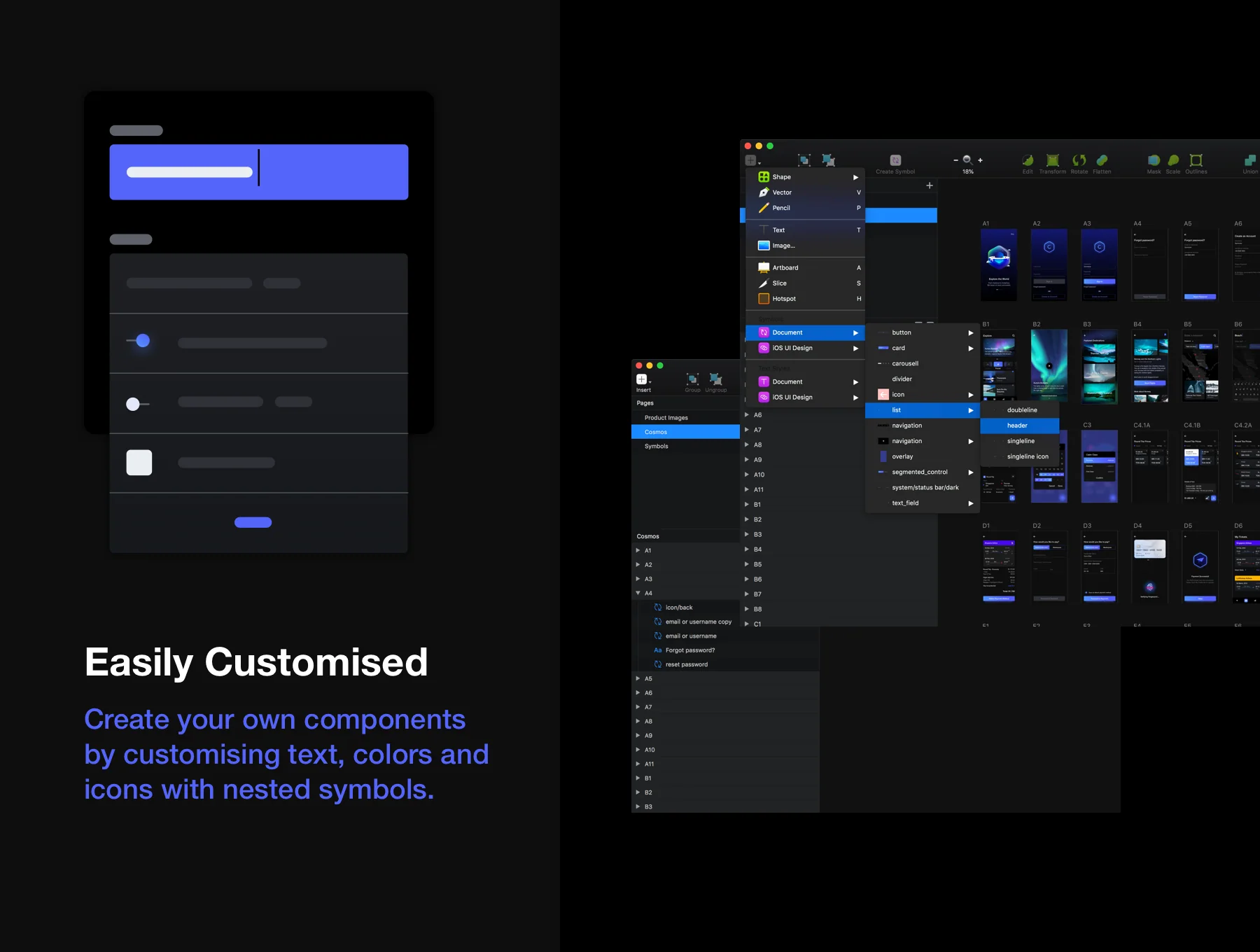 Cosmos UI Kit 2