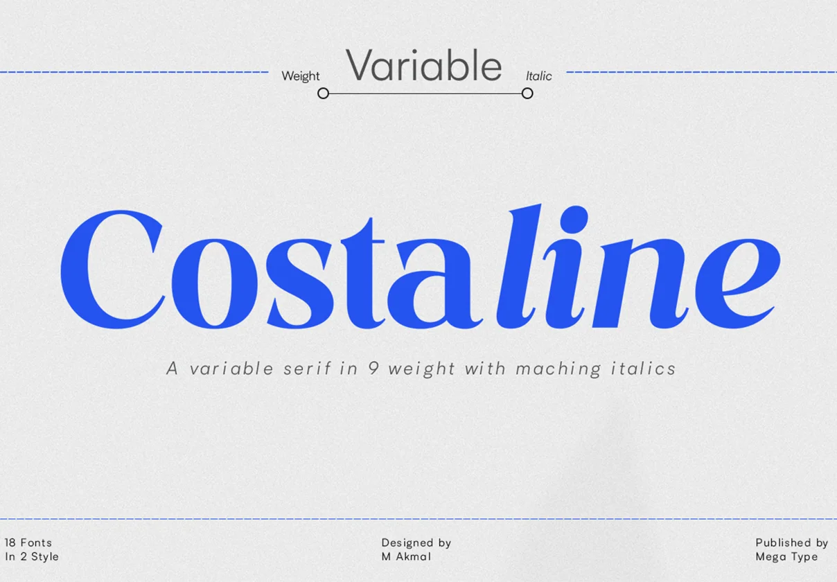 Costaline Font Family