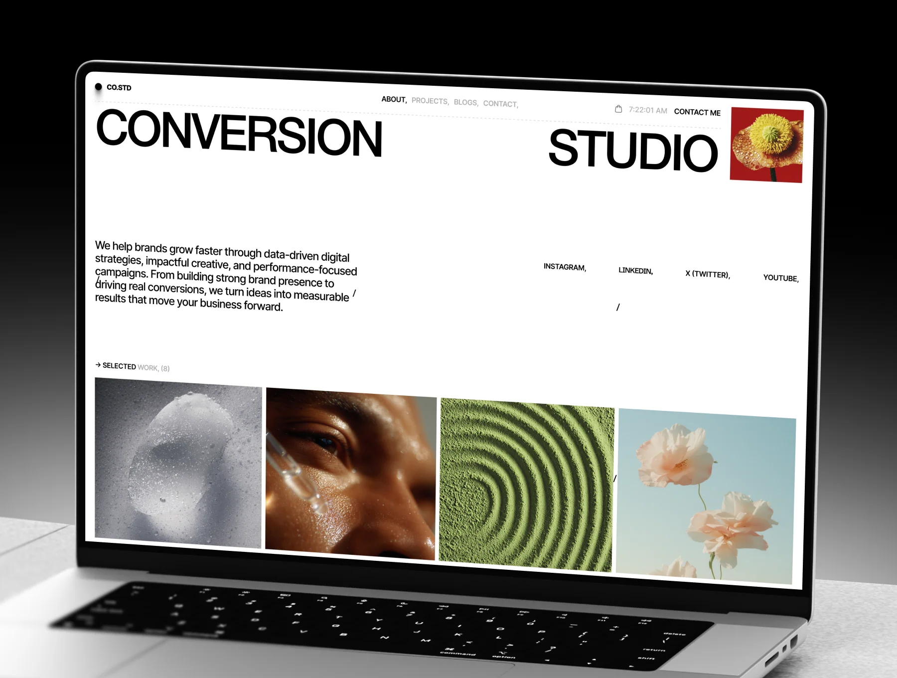 Costd - Portfolio/ Agency Website 3