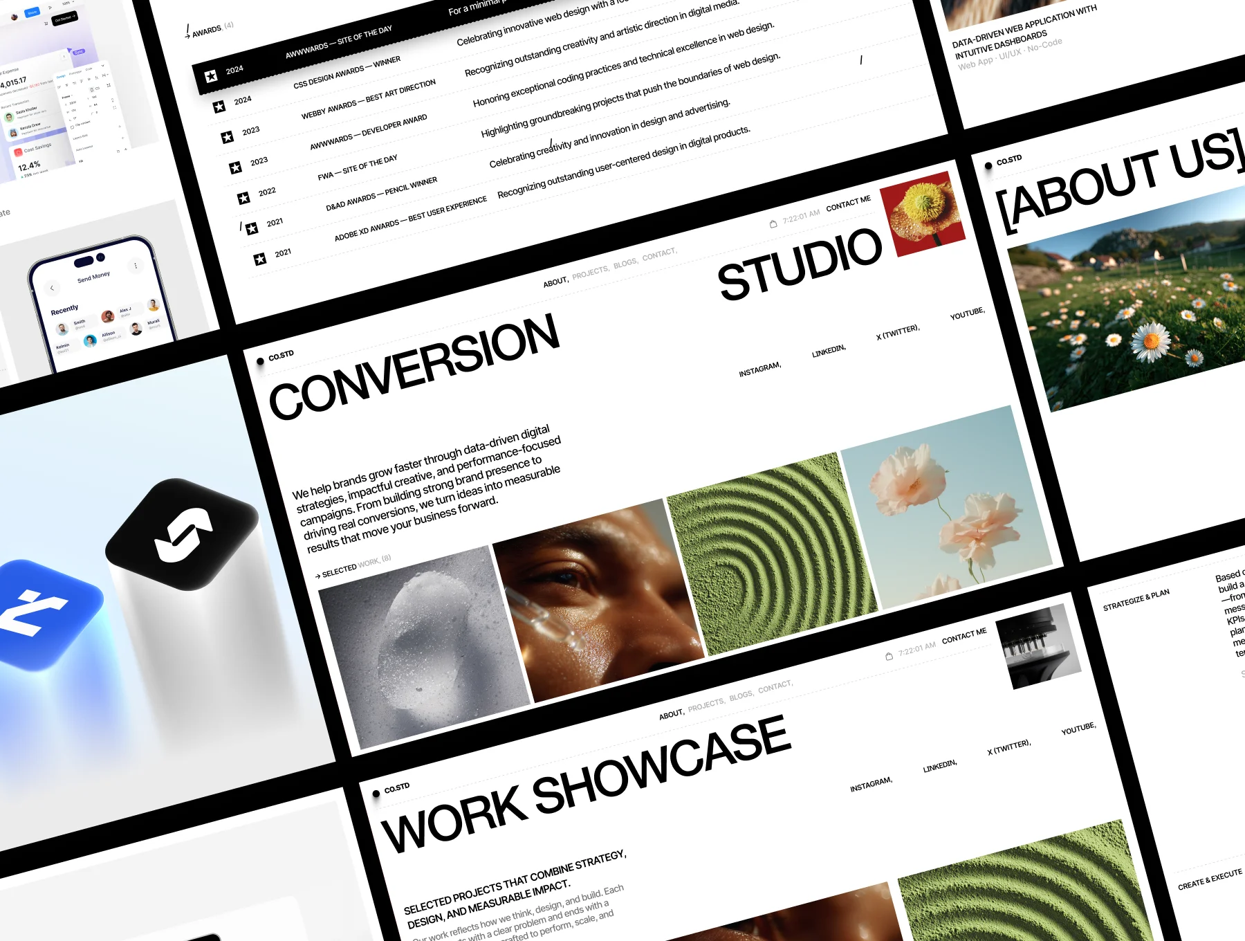 Costd - Portfolio/ Agency Website 4